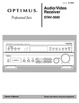Optimus STAV3680 ユーザーズマニュアル