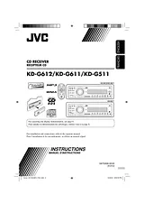 JVC KD-G611 ユーザーズマニュアル