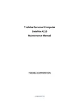Toshiba A210 User Manual