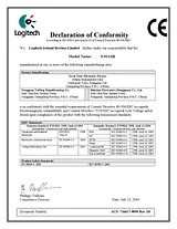 Logitech X-530 910115-0914 Dépliant