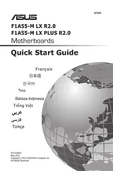 ASUS F1A55-M LX PLUS R2.0 Guide D’Installation Rapide