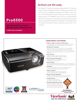 Viewsonic PRO8500 产品宣传页