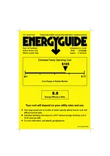 LG LT123CNR Energy Guide