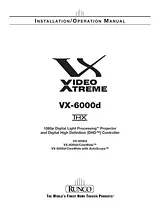Runco VX-6000D Руководство Пользователя
