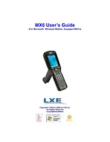 LXE mx6 Betriebsanweisung