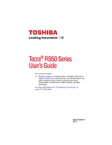 Toshiba R950-S9541 User Manual
