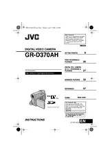 JVC gr-d370 지침 매뉴얼