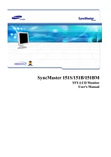 Samsung 151b 151bm 151s User Manual