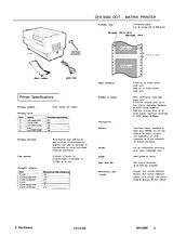 Epson DFX-5000 Produktdatenblatt