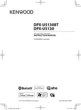 Kenwood DPX-U5130BT ユーザーズマニュアル