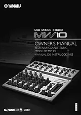 Yamaha MW10 Manual Do Utilizador