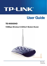 TP-LINK TD-W8950ND Manuel D’Utilisation