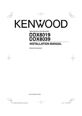 Kenwood DDX8039 Справочник Пользователя