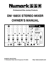 Numark Industries DM 1885X Manual De Usuario