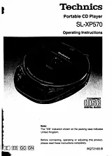 Panasonic SL-XP570 ユーザーズマニュアル