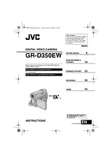 JVC GR-D350EW 사용자 설명서