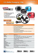 Rollei Actioncam Action Cam 505004 Youngstar 505004 Scheda Tecnica