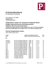 Paulmann HV halogen 12 V GU5.3 35 W Silver ATT.CALC.EEK: N/A Reflector bulb dimmable 1 pc(s) 83225 제품 표준 적합성 자체 선언