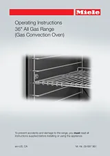 Miele HR 1135 GR Product Manual
