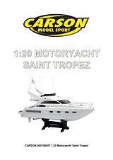 Carson RC model speedboat RtR 675 mm 500108007 Datenbogen