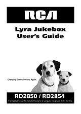 RCA RD2850 User Manual