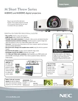 NEC NP-M300WS User Manual