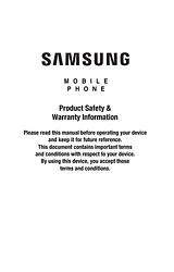 Samsung Galaxy J3 Pre-paid 法的文書