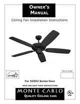 Monte Carlo Fan Company 5CO52 User Manual
