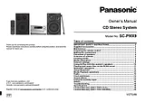 Panasonic sc-pmx9 Owner's Manual