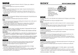Sony DCR-HC1000E Manual