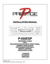 Audiovox P959ESP User Manual