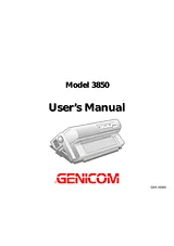 Genicom 3850 Manuel D’Utilisation