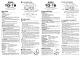 Yamaha td12 Manual De Usuario