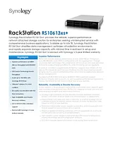 Synology RS10613xs+ RS10613XS+_20TB_WD_RED_24X7 Manuel D’Utilisation