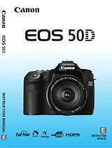 Canon EOS 50D 지침 매뉴얼