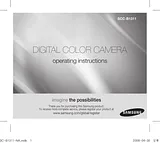 Samsung SCC-B1011 Manual Do Utilizador