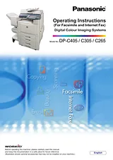 Panasonic DP-4530 User Manual