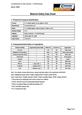 Conrad Energy Alkaline AA Battery x1 pc(s) 658011 Data Sheet