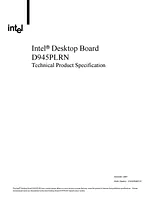 Intel Desktop Board D945PLRN BOXD945PLRNL User Manual