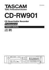 TEAC CD-RW901 사용자 설명서