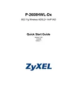 ZyXEL p-2608hwl-d1 Manual Do Utilizador