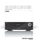 Harman/Kardon AVR 161 AVR 161/230 Datenbogen