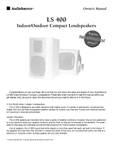 AudioSource Indoor/Outdoor Compact Loudspeakers Leaflet