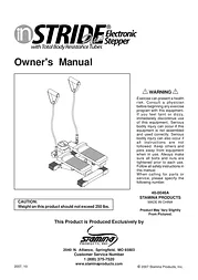 Stamina Products STAMINA 40-0046A Manual Do Utilizador