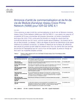 Cisco Cisco Prime Network Analysis Module (NAM) for ISR G2 SRE 5.1 Guide D’Information
