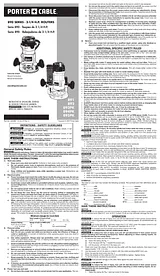 Porter-Cable A25288 Manual Do Utilizador