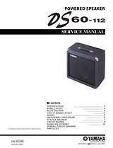 Yamaha DS60-112 ユーザーズマニュアル