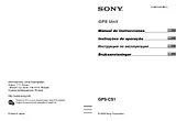 Sony gps-cs1 Manual Do Utilizador