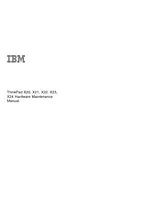 IBM X20 ユーザーズマニュアル