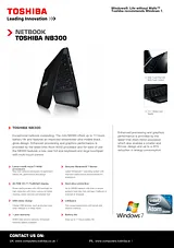 Toshiba NB300 User Manual
